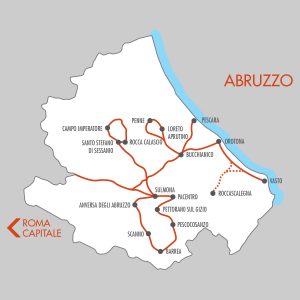 Abruzzo Italy 10 Day Tours Map Italy tour packages