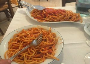 Pasta-alla-chitarra-with-plain-tomato-sugo-on-small-group-tour-abruzzo